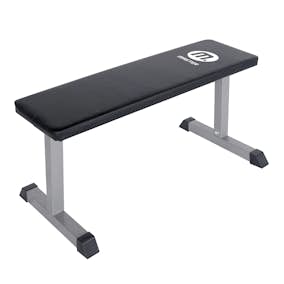 Träningsbänk Master Fitness Flat Bench Silver